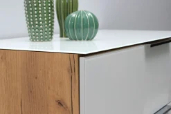 Germania Kommode braunweiß