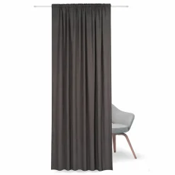 Gerster Gardinen-Vorhang grau