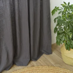 Gerster Gardinen-Vorhang grau