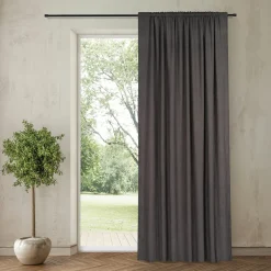 Gerster Gardinen-Vorhang grau
