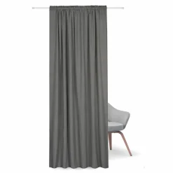 Gerster Gardinen-Vorhang grau