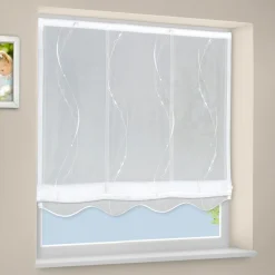 Gerster Raffrollo, silberfarben silberfarben