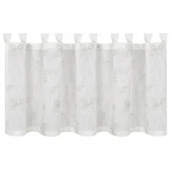 Gerster Schlaufen-Bistrogardine weiß