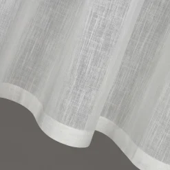 Gerster Schlaufen-Bistrogardine weiß