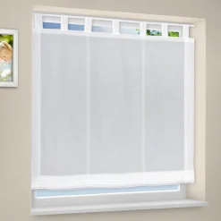 Gerster Schlaufenrollo weiß