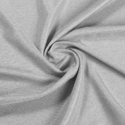 Gerster Ösenvorhang aus Dekostoff grau