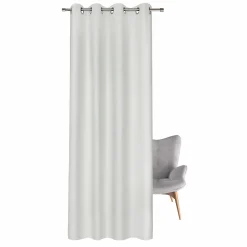 Gerster Ösenvorhang Blackout, uni beige