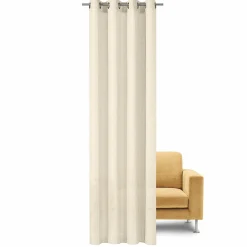 Gerster Ösenvorhang, offwhite weiß