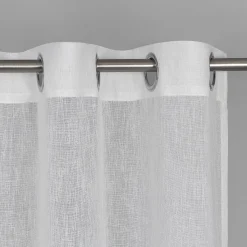 Gerster Ösenvorhang, uni, offwhite weiß