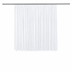 Gerster Store Effekt-Voile recycelt weiß