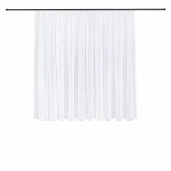 Gerster Store Voile recycelt weiß