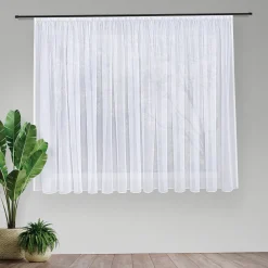 Gerster Store Voile recycelt weiß