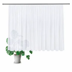 Gerster Store Voile recycelt weiß