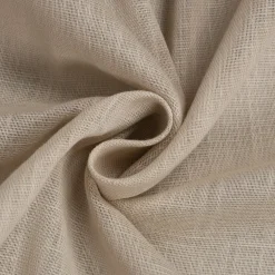 Gerster Vorhang mit Band u. Tunnelzug grau