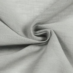 Gerster Vorhang mit Band u. Tunnelzug grau