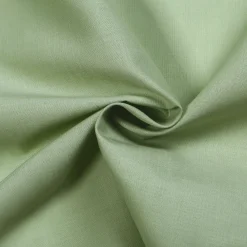 Gerster Vorhang mit Band u. Tunnelzug grün