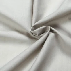 Gerster Vorhang mit Band u. Tunnelzug grau