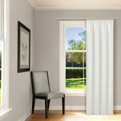 Gerster Vorhang mit Band u. Tunnelzug weiß