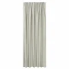 Gerster Vorhang mit verd. Schlaufen braungrau