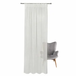 Gerster Vorhang mit verd. Schlaufen weiß