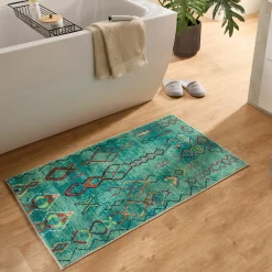 Gino Falcone Badteppich blaugrün