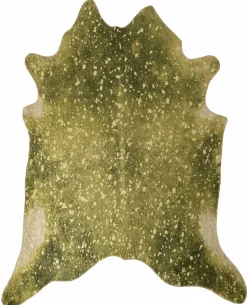 GINO FALCONE Fellform-Webteppich Gr.1 grün