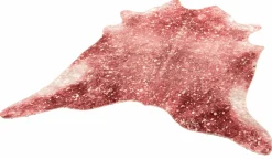 GINO FALCONE Fellform-Webteppich Gr.1 pink