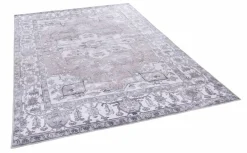 GINO FALCONE Webteppich modern grau