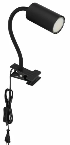 Globo Klemmstrahler 1flg schwarz