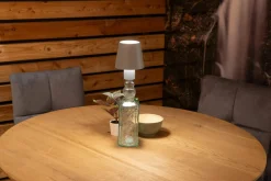 Globo LED - Akku - Flaschenleuchte weiß