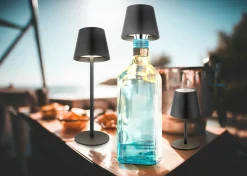 Globo LED - Akku - Tischleuchte 1flg mehrfarbig