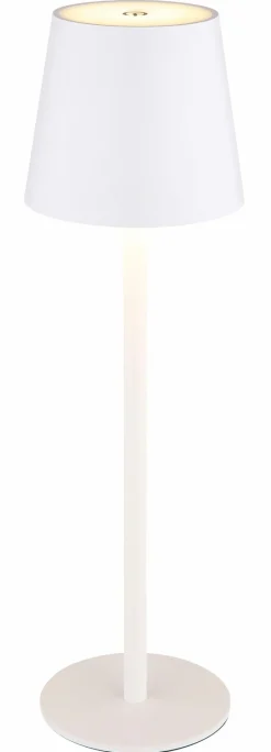 Globo LED - Akku - Tischleuchte 1flg mehrfarbigweiß