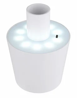 Globo LED-Akku-Flaschenleuchte 1flg mehrfarbigweiß