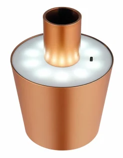 Globo LED-Akku-Flaschenleuchte 1flg mehrfarbiggoldfarben