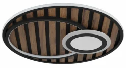 Globo LED-Deckenleuchte 1flg braunmehrfarbigschwarz