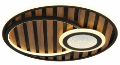 Globo LED-Deckenleuchte 1flg braunmehrfarbigschwarz