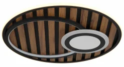 Globo LED-Deckenleuchte 1flg braunmehrfarbigschwarz