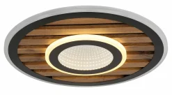 Globo LED-Deckenleuchte 1flg braunmehrfarbigschwarz