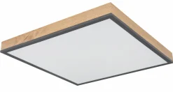 Globo LED-Deckenleuchte 1flg grauweiß