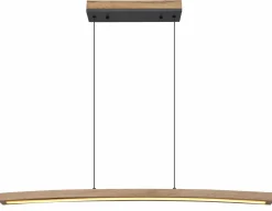 Globo LED-Hängeleuchte 1flg graumehrfarbigbraun