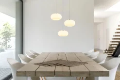 Globo LED-Pendelleuchte 1flg weißsilberfarbenmehrfarbig