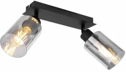 Globo LED-Strahler 2flg schwarz