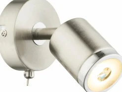 Globo LED-Strahler 1flg silberfarben