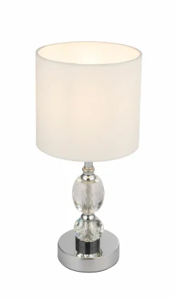 Globo LED-Tischleuchte 1flg grauweiß