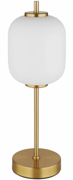 Globo LED-Tischleuchte 1flg mehrfarbigorangegelbgoldfarben