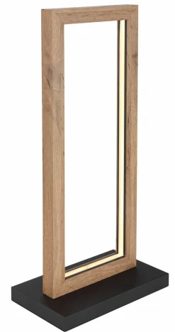 Globo LED-Tischleuchte 1flg schwarzbraun