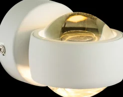 Globo LED-Wandleuchte 2flg weiß