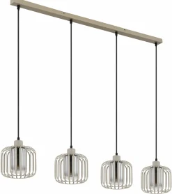 Globo Pendelleuchte 4flg beige