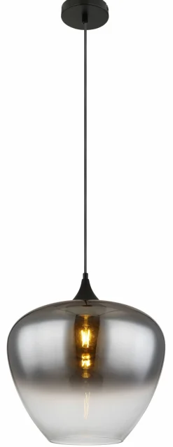Globo Pendelleuchte 1flg schwarz