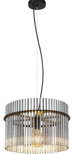 Globo Pendelleuchte 1flg schwarz